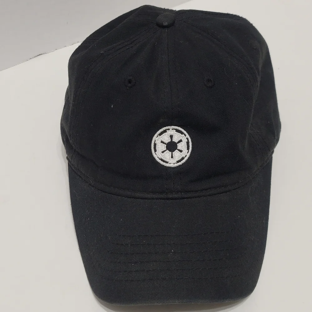 Star Wars Empire black baseball hat Imperial Galactic embroidered Emblem OSFM - Picture 1 of 7